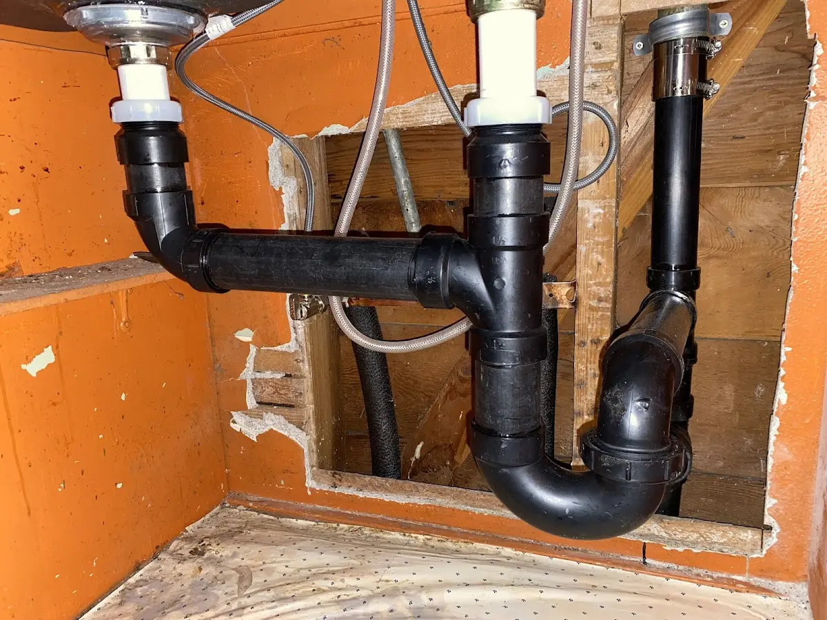 Professional Repiping Services equipment and tools on the job in Seven Oaks